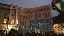 Poruka s Markovog trga: I predsjednica i premijer su bili ekonomski migranti!
