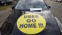 Taksisti u Francuskoj prosvjeduju protiv Ubera koji ruši cijene