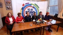 Aktivisti se stisli pod Josipovićev kišobran, slijede Vatra i Psihomodo pop