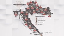 Ovako su glasale hrvatske županije