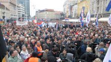 Demonstrators in Zagreb demand government's resignation