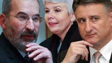 Bajić i Karamarko u Banskim dvorima