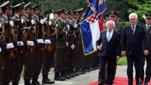 Croatian and Irish presidents meet with business world