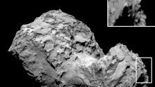 Na snimci kometa 67P otkriveno ljudsko lice