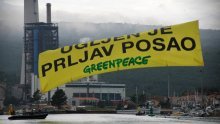 Rainbow Warrior u Plominu: Ugljen je prljav posao