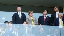 Milanović bodrio Vatrene iz svečane lože