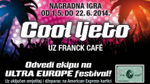 Franck café vas vodi na Ultra Europe festival