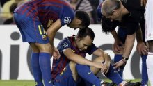 Iniesta najmanje mjesec dana van travnjaka