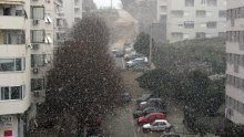 Snijeg pao i u Splitu