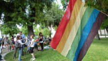 Split gay pride parade begins