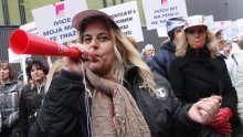 Održan prosvjed radnika Hrvatskog Telekoma