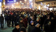 10.000 ljudi marširalo Zagrebom tražeći smjenu Jadranke Kosor