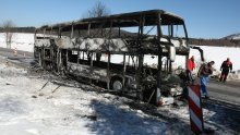 Zapalio se autobus iz Srbije