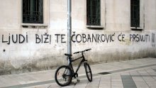 Čobanković, ali i novinari na udaru grafitera