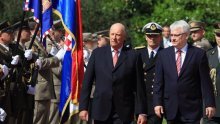 Croatian president meets with Norwegian royal couple