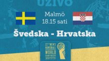 Hrvatska poražena od Švedske