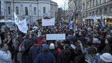 Anti-government protest held in Zagreb