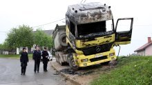 Zapalio se teretnjak na Dalmatini!
