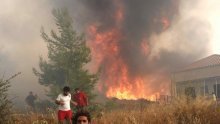 Veliki požar bjesni sjevernim predgrađem Atene