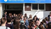 Nastavlja se blokada Hrvatskih studija