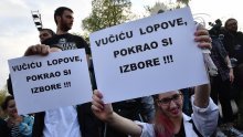 Ne posustaju prosvjednici u Srbiji, neće 'Vučićevu diktaturu'