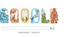 Eto šegrta Hlapića na naslovnici Googlea