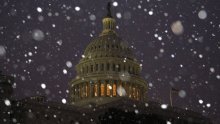 Washington paralizirao sniježni pokrivač