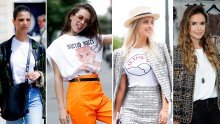 Evo kako s običnom bijelom majicom složiti super styling