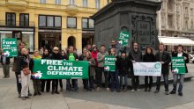Održan skup solidarnosti sa zatočenim aktivistima Greenpeacea