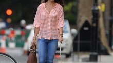 Pippa Middleton pokazala istrenirane noge u trapericama