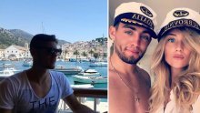 Morske radosti: Kramarić s prijateljima, a Kovačić sa zaručnicom