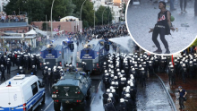 'Dobrodošli u pakao': Na ulicama oklopna vozila, policija suzavcem i šmrkovima na prosvjednike