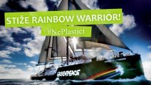 Čuveni brod Greenpeacea 'Rainbow Warrior' stiže u Hrvatsku