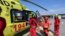 Hitna helikopterska medicinska služba za vikend zbrinula 14 pacijenata