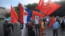 Socijalistički simboli na antifašističkom skupu u Zagrebu: Groteska s lošim efektom