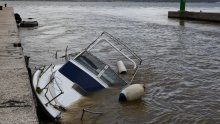 Poplavljeni dijelovi Crikvenice i Novog Vinodolskog