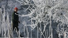 Nezapamćeno niske temperature na Otoku