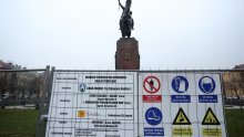 Počelo uređenje površine oko spomenika kralja Tomislava u Zagrebu