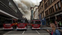 Najprometnija trgovačka ulica Glasgowa u plamenu, stanovnici evakuirani zbog isparavanja azbesta