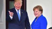 Srdačan susret Merkel i Trumpa, na dnevnom redu Iran i trgovina