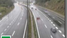 Zbog jake kiše na autocesti Rijeka-Zagreb vozi se 80 kilometara na sat