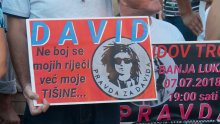 Banja Luka: Tisuće ljudi traže istinu o smrti Davida Dragičevića