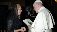 Marijana Petir kod pape Franje u Vatikanu: Raduje me njegova blizina prema hrvatskome narodu