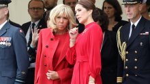 Dvoboj u crvenom: Danska princeza bez previše muke zasjenila francusku prvu damu