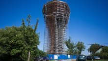 Radovi se zahuktali: Pogledajte kako napreduje obnova vukovarskoga vodotornja