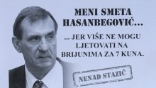 Podrška Hasanbegoviću plakatima u Splitu