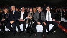 Gotovina u društvu supruge Dunje uživao u klapi