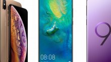 Što izabrati? Usporedili smo Huawei Mate 20, iPhone XS i Samsung Galaxy S9