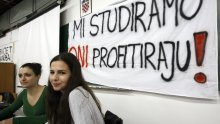 Prosvjednici s Filozofskog sve usamljeniji