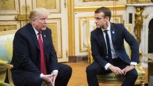 Trump i Macron na pomirbenom sastanku nakon izjave o europskoj vojsci